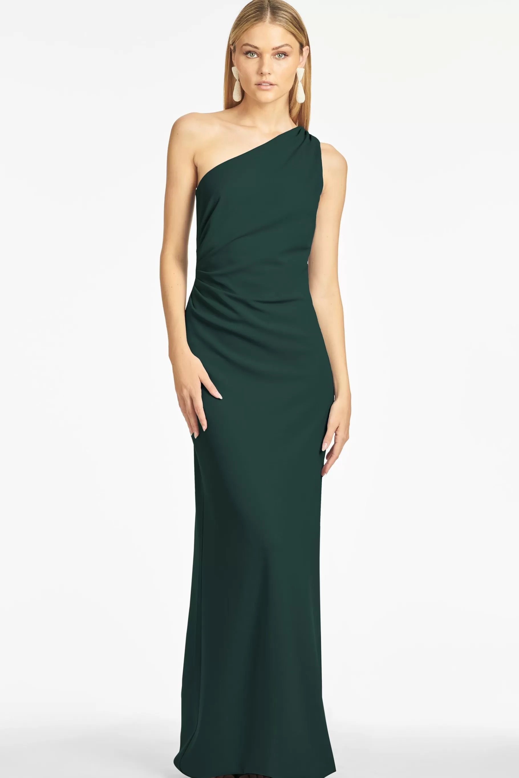 Gowns-Sachin & Babi Gowns Cece 4-Way Stretch Crepe Gown