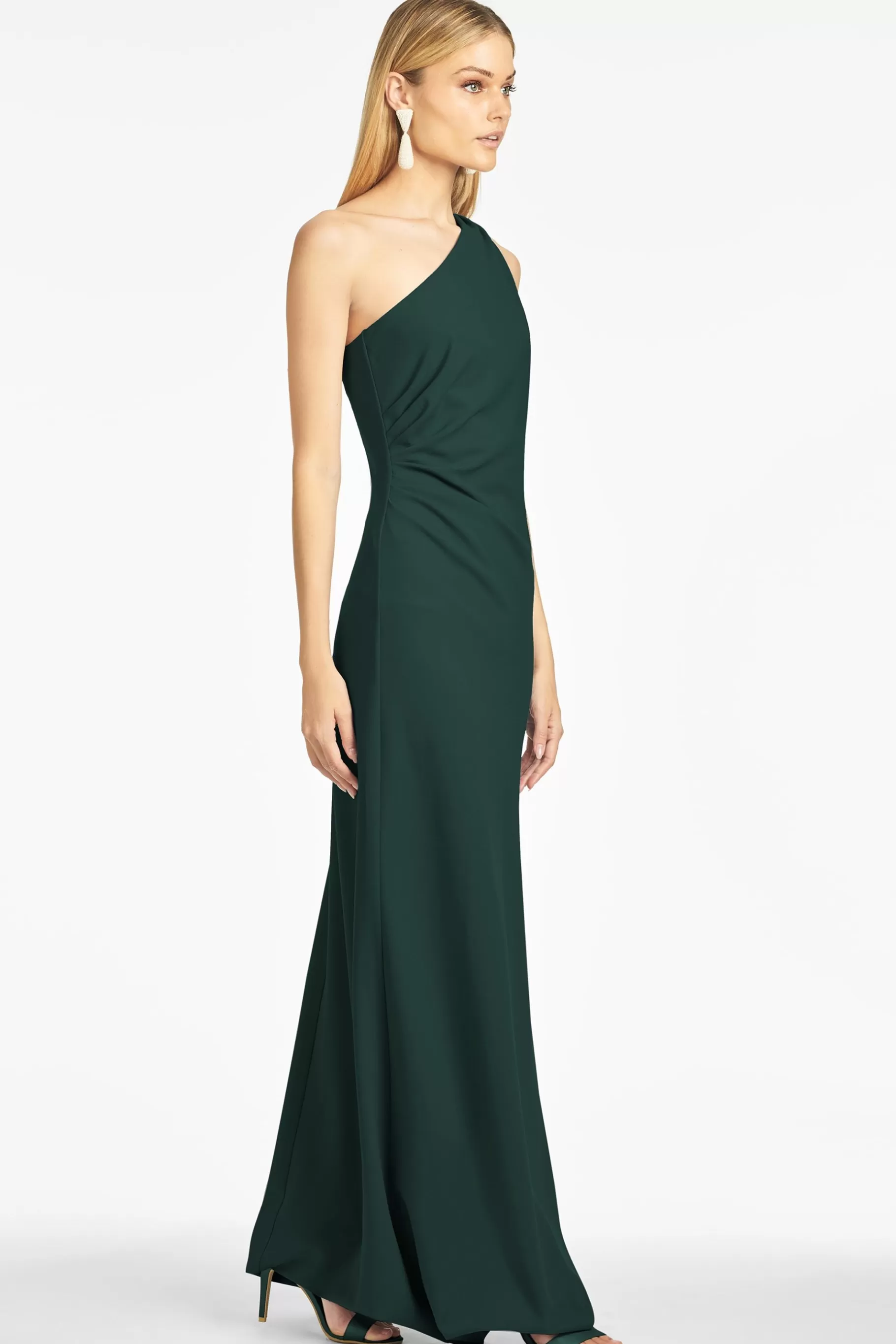 Gowns-Sachin & Babi Gowns Cece 4-Way Stretch Crepe Gown