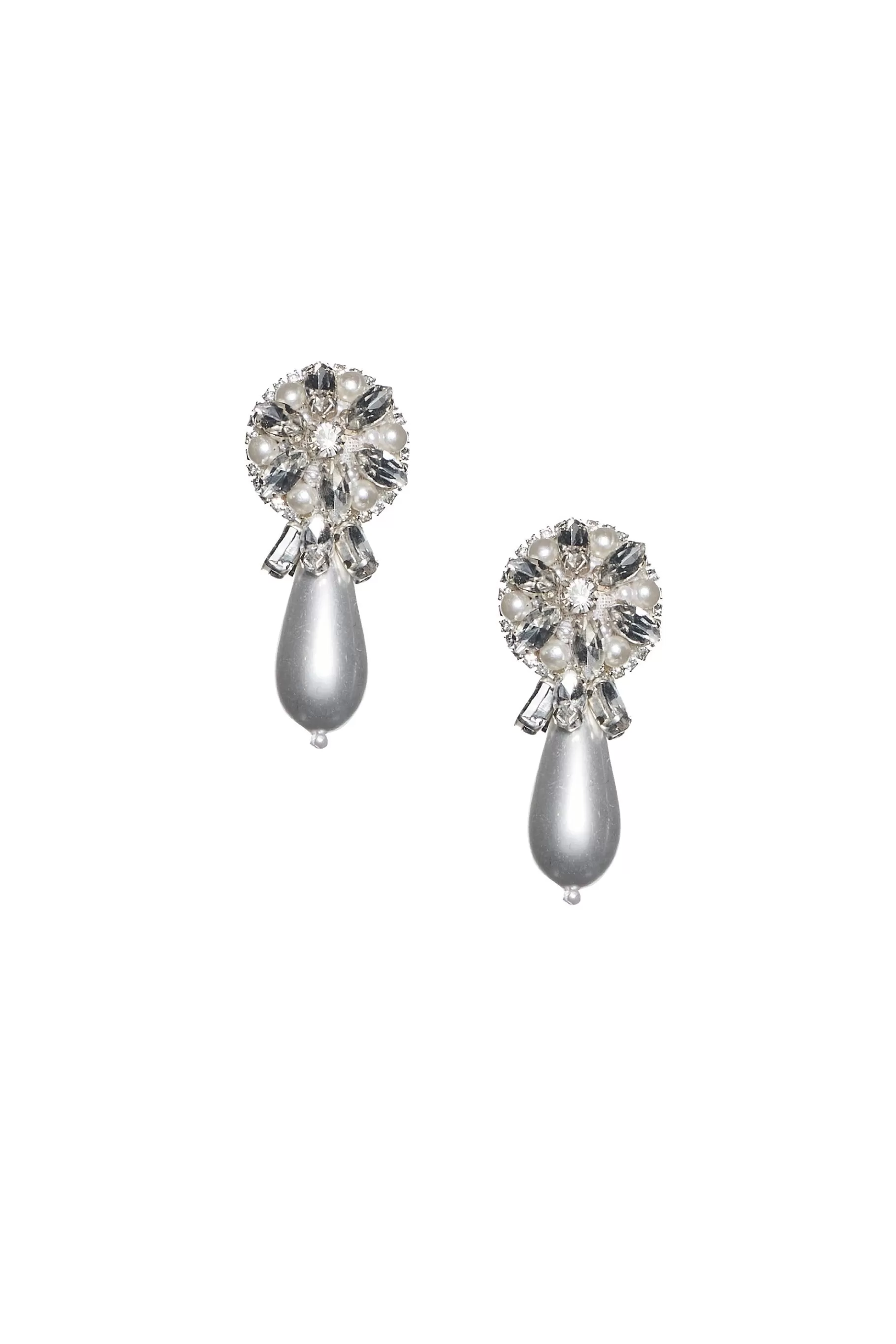 Earrings-Sachin & Babi Earrings Elisha Earrings-Crystals/Pearl