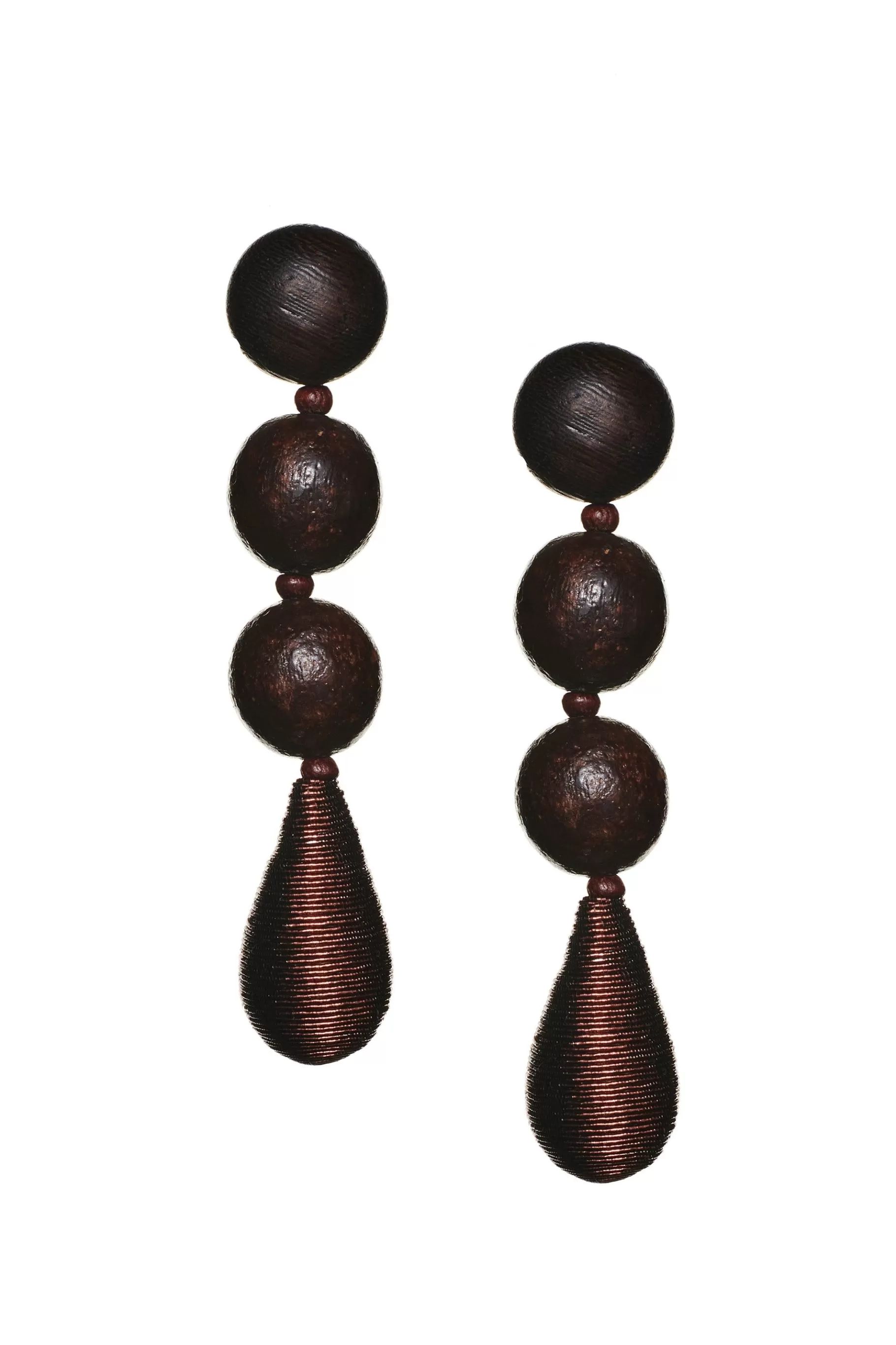 Earrings-Sachin & Babi Earrings Frida Earrings-Wood