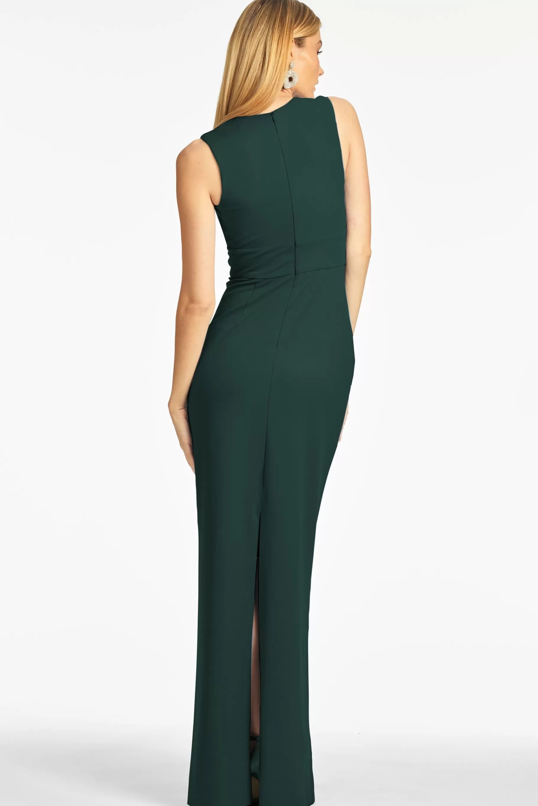 Gowns-Sachin & Babi Gowns Loretta 4-Way Stretch Crepe Gown