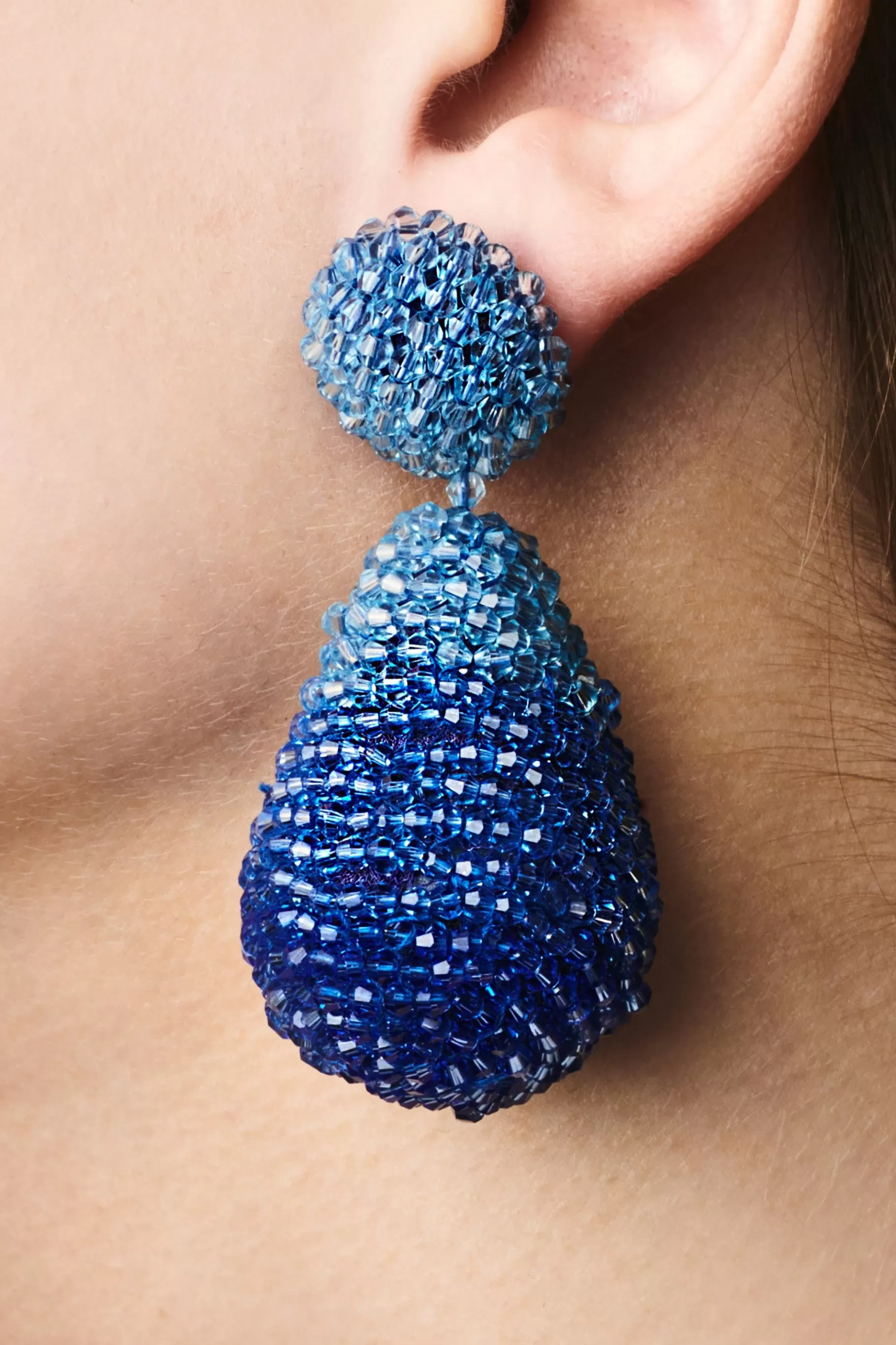 Earrings-Sachin & Babi Earrings Ombre Elise Earrings-Faceted Beads