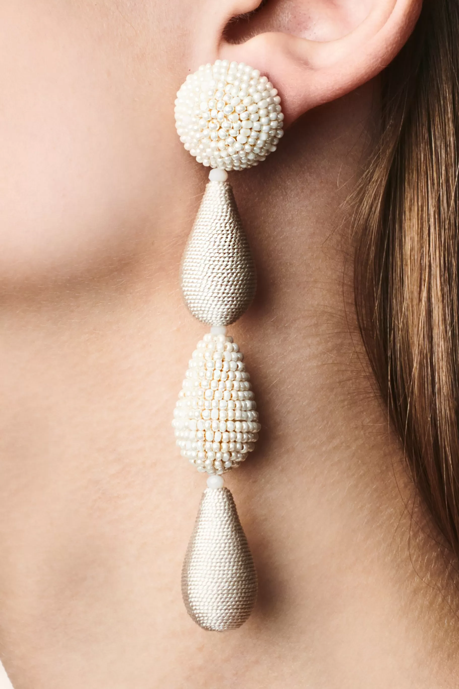 Earrings-Sachin & Babi Earrings Tallulah Earrings-Smooth Beads/Thread